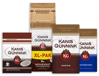 Kanis en Gunnink producten naast elkaar